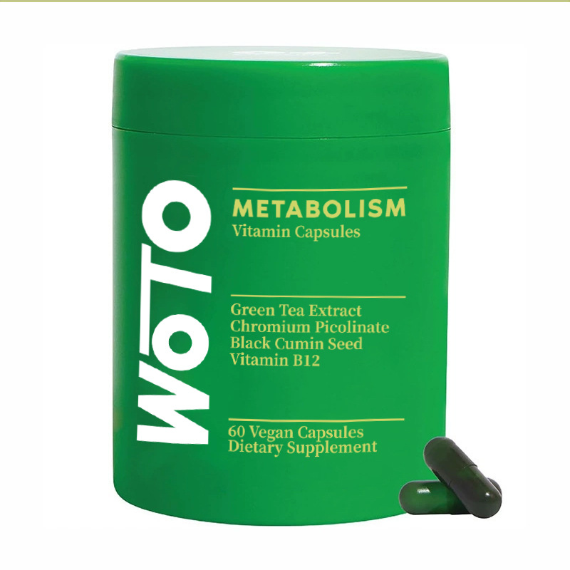TK跨境Metabolism VitaminCapsules代谢能量女士素食胶囊外贸现货