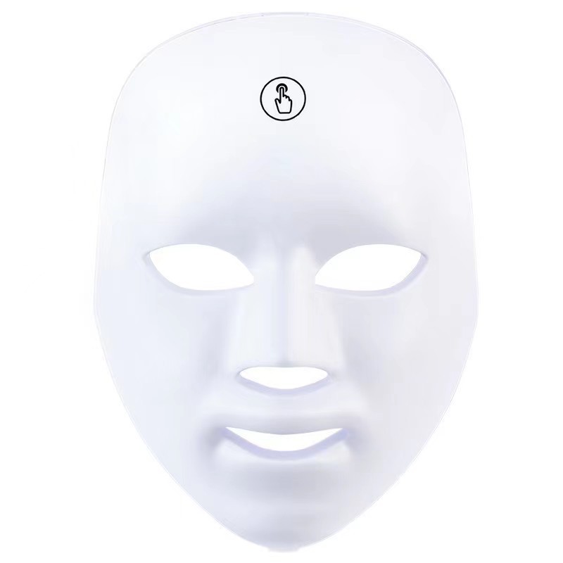 Large row lamp silicone photon rejuvenation facial mask for household use infrared LED anti wrinkle and acne facial mask