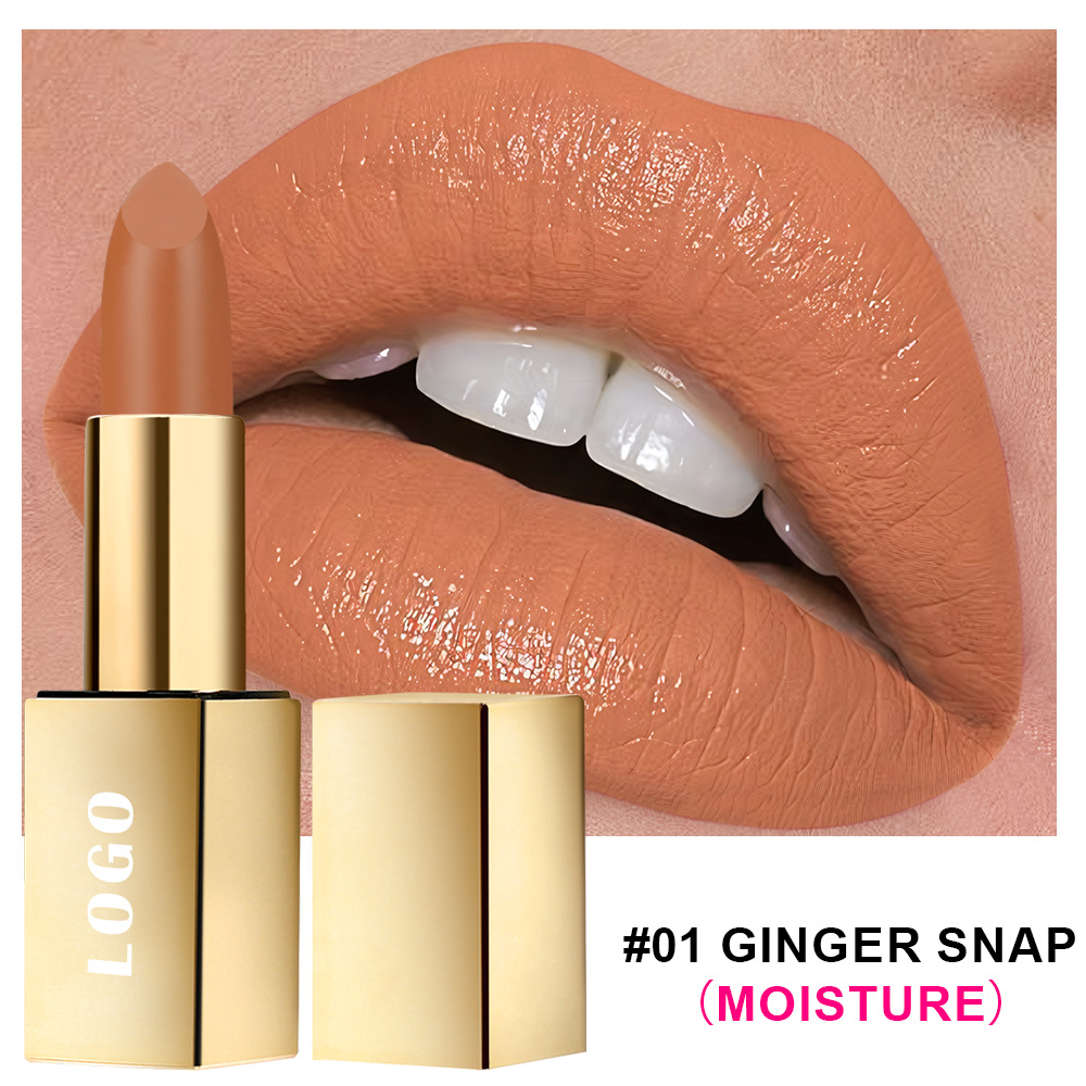 Customized LOGO free spot moisturizing high moisturizing lipstick lip gloss moisturizing pearl lipstick