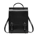 New Genuine Leather Backpack Women's British Academy Style School Bag College Student Retro Computer Simple Cowhide Backpack