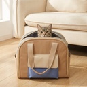 Foldable Pet Carrier Bag with Expandable Tent | Nylon | Up to 4 kg
