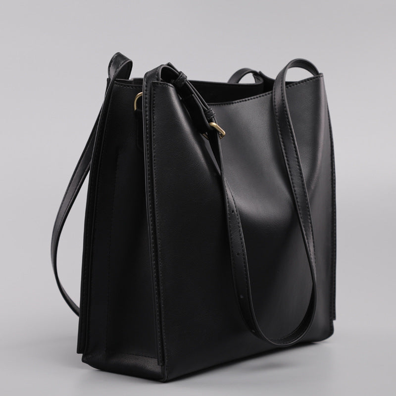 New Genuine Leather Commuter Large Capacity Women's Bag