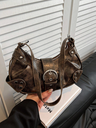 Washed Effect Mini Bag