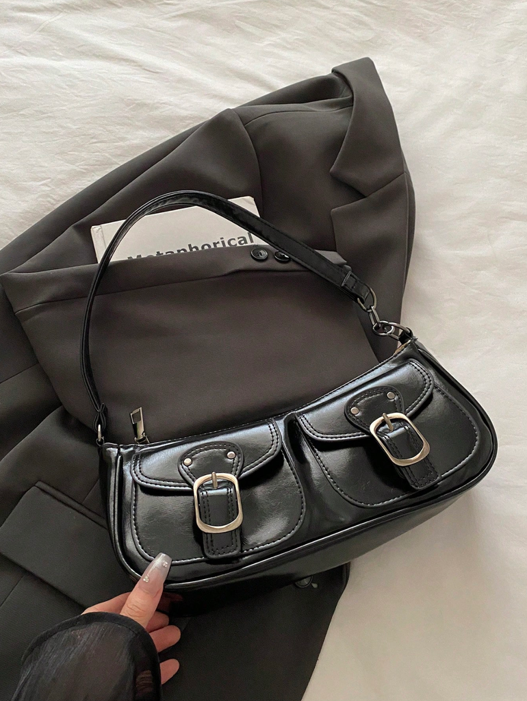 Two-Pocket Compact Bag