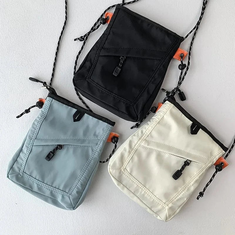 Mini Nylon Crossbody Bag Soft Small Phone Wallet Multifunctional Adjustable Strap Shoulder Bag Crossbody Purse Canvas Purse