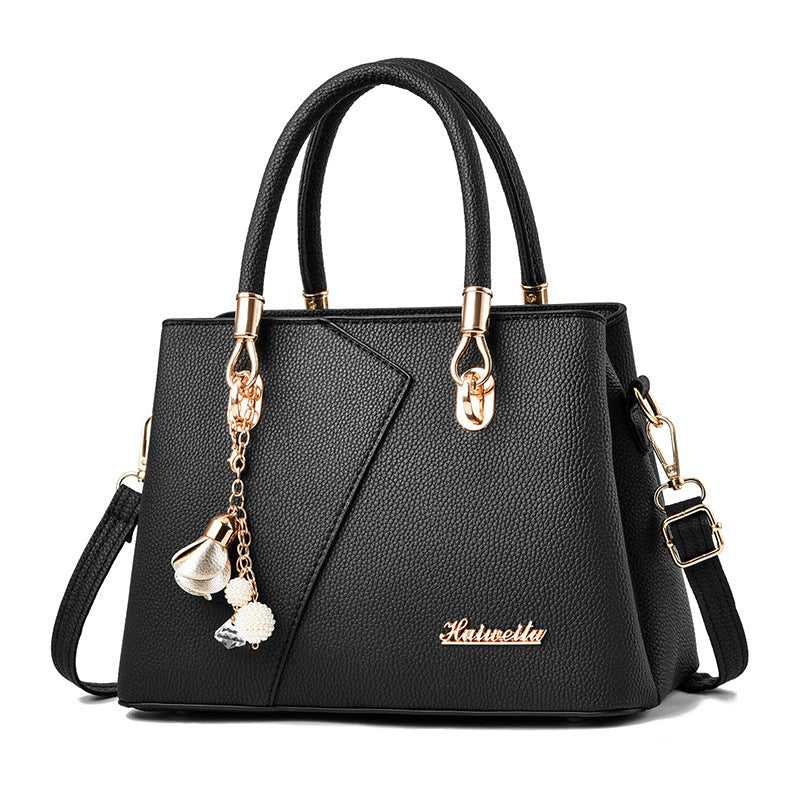 Price 5.80 USD, Weight 670g Autumn And Winter New Fashion Litchi Pattern Shoulder Messenger Bag