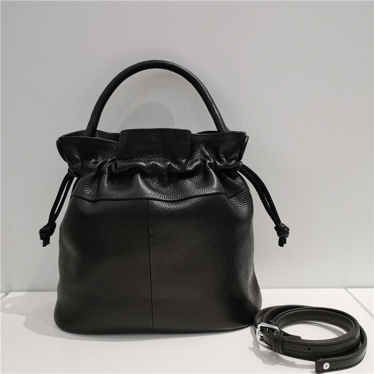 Price 23.22 USD, Weight 520g Fashion Leather Bucket Bag New Women