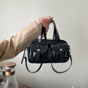 Price 5.60 USD, Weight 310g Large Capacity Women's Fashion Shoulder Messenger Portable Boston Bag