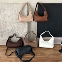 Price 7.30 USD, Weight 520g Advanced Texture Fashion Crescent Armpit Bag