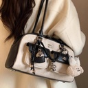 Price 9.29 USD, Weight 420g Bread Puppy Cold Extraction Time Pillow Shoulder Bag