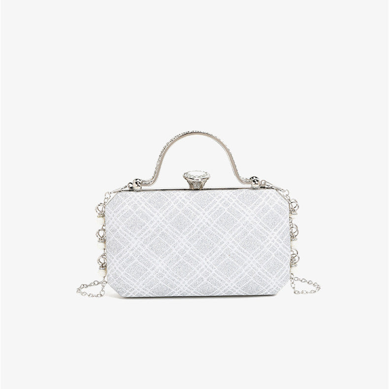 Price 8.79 USD, Weight 440g 2024 Summer Dinner Bag Evening Bag Crossbody Clutch Women's Bag Cosmetic Bag Banquet Bag Niche Women Bag Bag