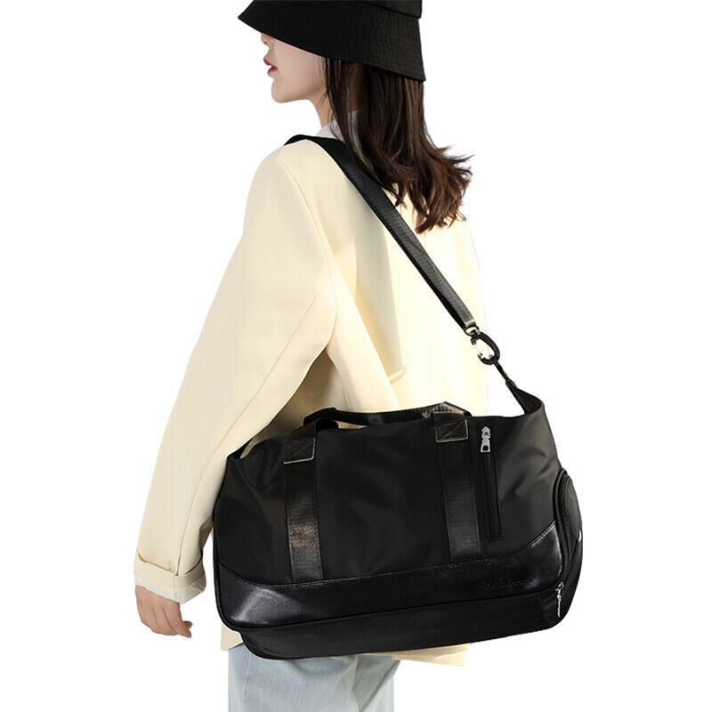 price 18.7usd weight 500g Men Women Gym Duffle Bag Waterproof Large Weekend Travel Sport Holdall Luggage