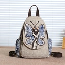 price 11.50usd weight 520g A touch of colorful backpack small backpack national style new style backpack literary style backpack women''s Bag Travel Backpack