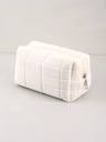 Suede storage bag