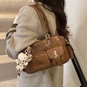 Price 9.12 USD-Weight 560g Commuter Shoulder Underarm Boston Bag