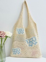 Bow Summer Tote Bag