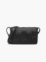 Schwarze Geflochtene Umhängetasche - Stilvolle Crossbody Bag für Damen 2025