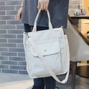 Damen Cord Schultertasche – Große Tote Bag für Alltag & Shopping
