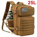 25/45L Women/men Tactical Backpack School Bag Gym Rucksack Treeking with Dual Cup Holder camping equipment back pack