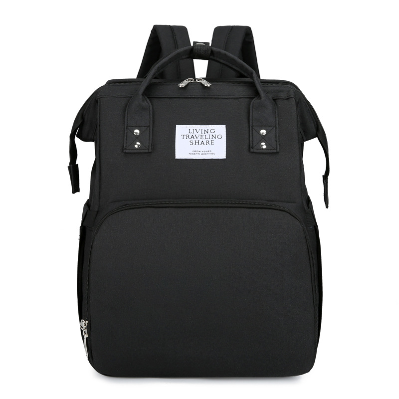 Mommy Bag Upgraded Multi functional Folding Mommy Bag Large Capacity Foldable Baby Bed Bag Portable Mommy Shoulders