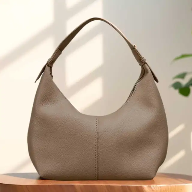 Frauen Vintage Achsel Tasche Pu Leder weiche Hobo Umhängetaschen neue einfarbige lässige Achsel Handtasche Mädchen Outdoor tägliche Einkaufstasche
