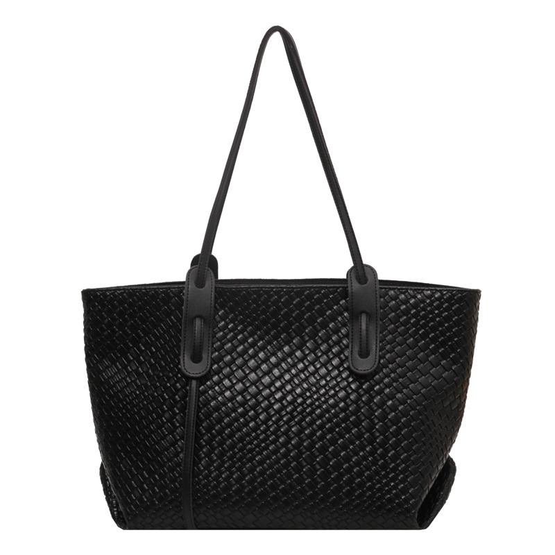 High end versatile commuting large capacity bag for women 2024 new solid color underarm casual one shoulder tote bag large bag