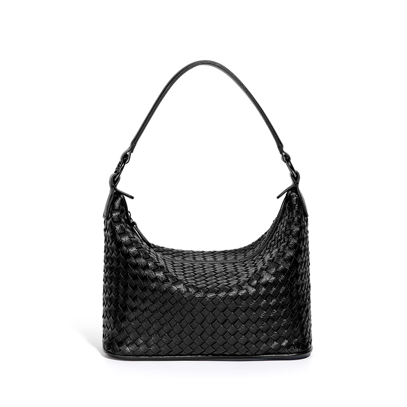 Handwoven Women's Bag Korean Edition Women's Shoulder Bag Handheld Vegetable Basket