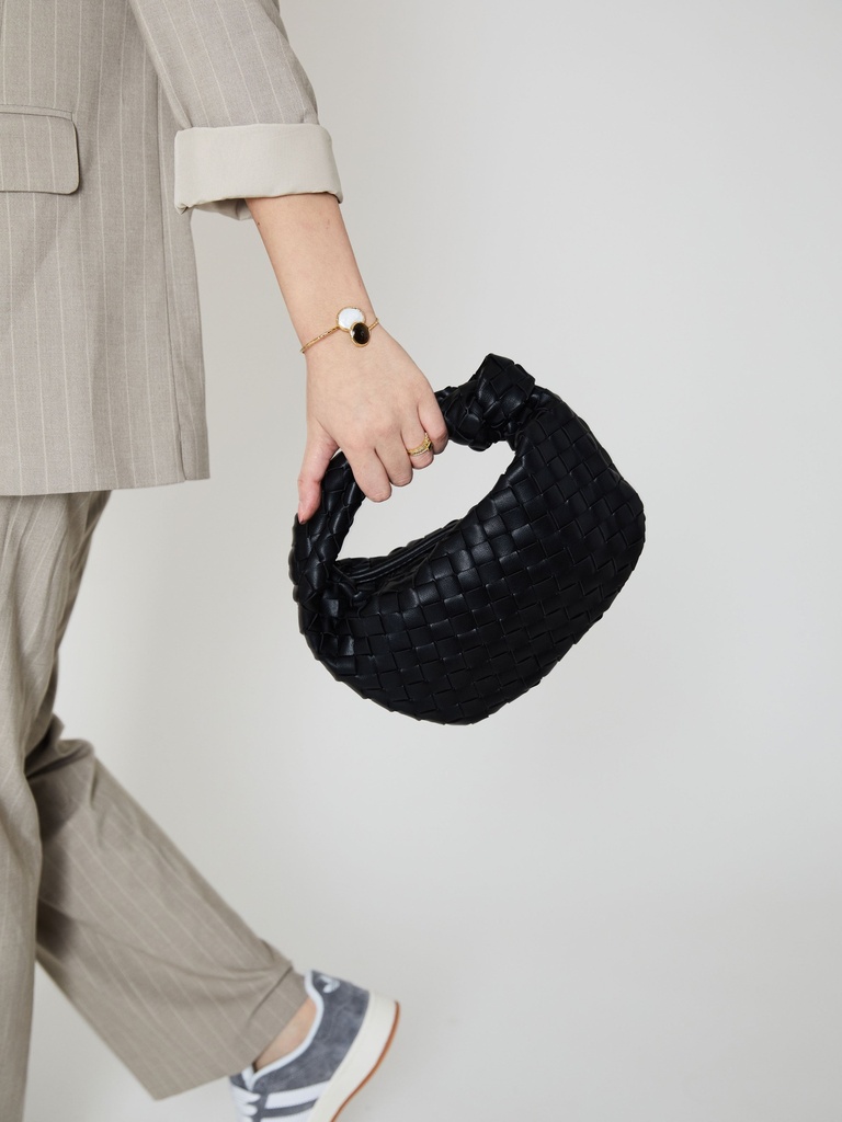 Mini Everyday Leather Bag  Black
