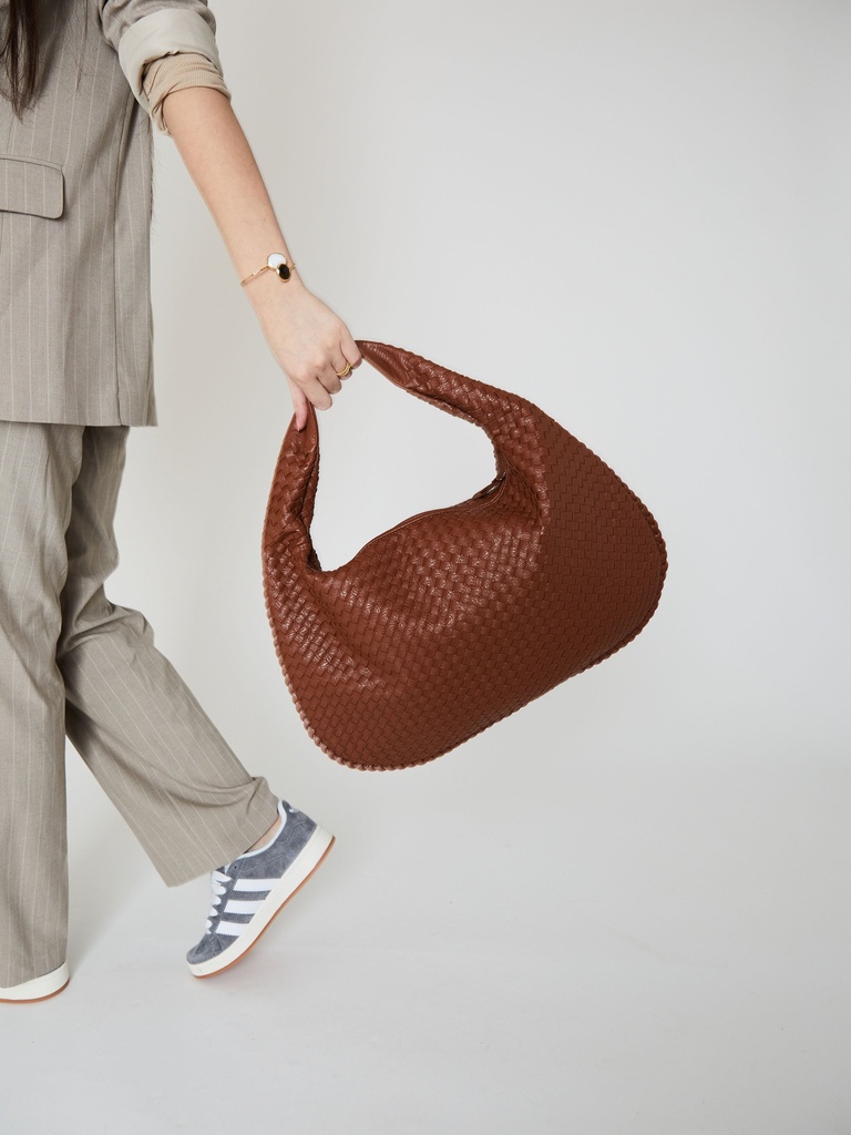 Everyday Leather Bag  Camel