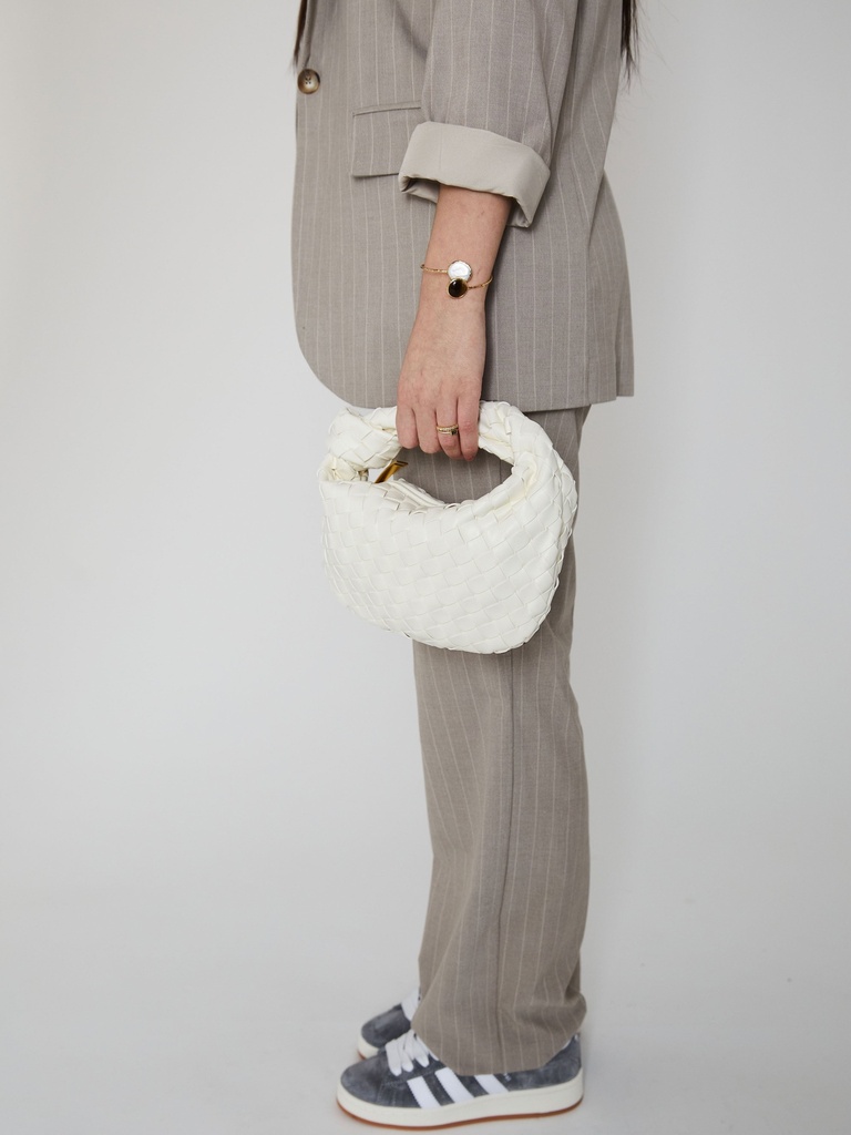 Mini Everyday Leather Bag  White