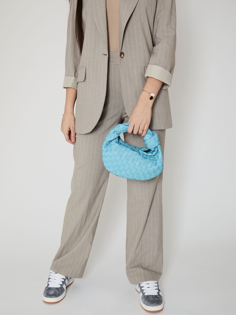 Mini Everyday Leather Bag  Sky Blue