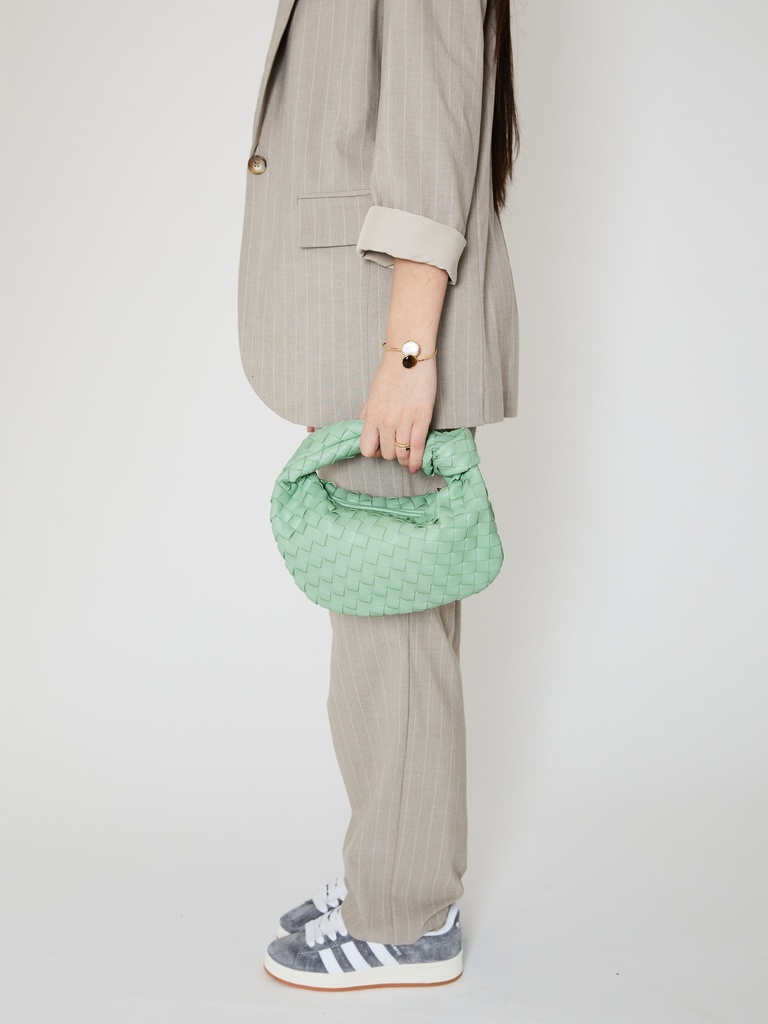 Mini Everyday Leather Bag  Seafoam Green