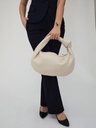Medium Everyday Leather Bag  Off White