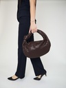Medium Everyday Leather Bag  Dark Brown