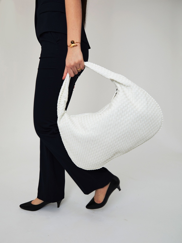 Everyday Leather Bag  White