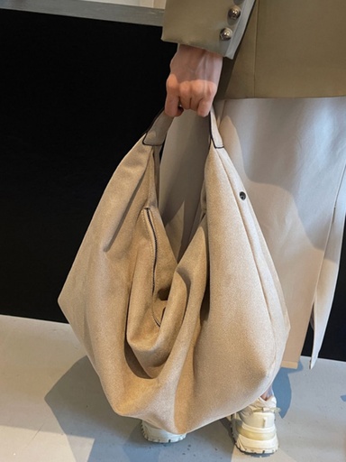 Large Capacity Suede Shoulder Bag