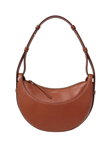 Luna curve leather bag