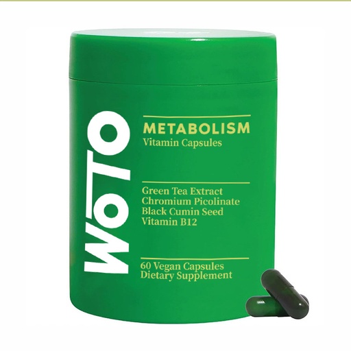 TK跨境Metabolism VitaminCapsules代谢能量女士素食胶囊外贸现货