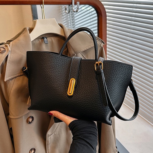 Large capacity handbag for women 2024 new retro versatile commuting tote bag Korean fashion crossbody bag