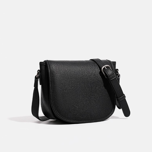 Vintage saddle bag with vegetable tanned leather pattern for women in winter 2024, new casual and simple commuting single shoulder crossbody bag, small square bag
