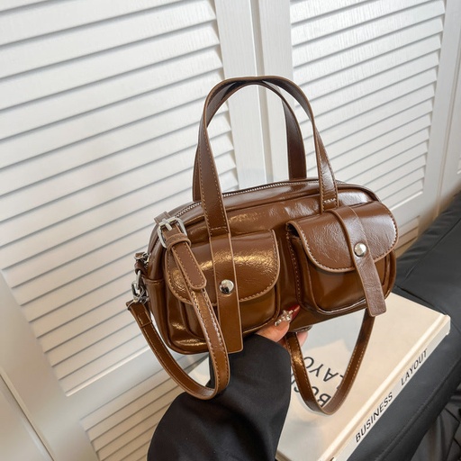 Price 5.60 USD, Weight 310g Large Capacity Women's Fashion Shoulder Messenger Portable Boston Bag