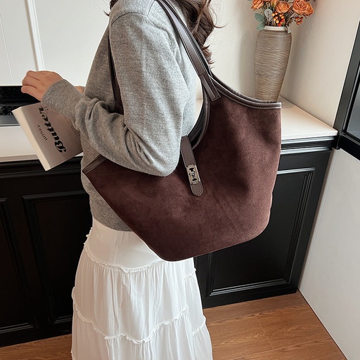 Price 6.05 USD, Weight 340g Fashion Frosted Vintage Tote Bag For Women