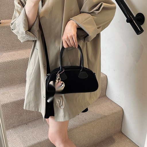 price 5.03usd weight 340g Hand-carrying Retro Frosted Bowling Bag Women