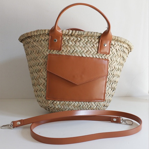 price 6.83usd weight 365g Grass Diagonal Hand-Held Women S Straw Bag