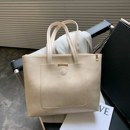 price 2.44usd weight 580g Bag Fashion Retro Simple Large Capacity Tote Bag Versatile Ins Super Fire Shoulder Bag Women''S Bag