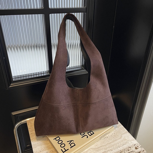 Suede long bag