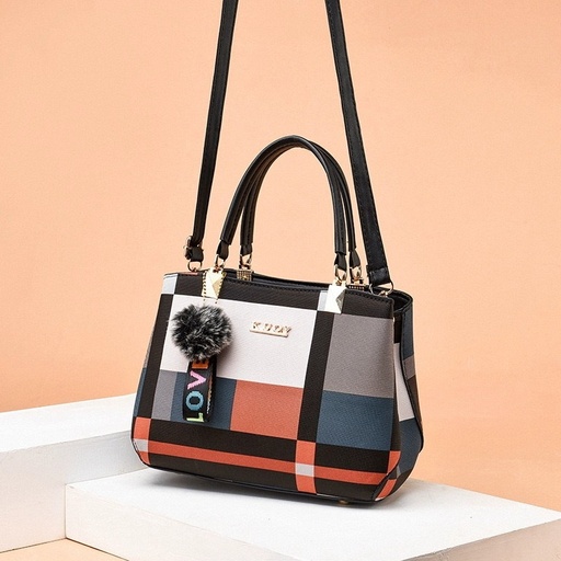 New 2024 handbag for women, simple and large capacity diagonal cross bag, versatile, personalized and trendy single shoulder women's bag