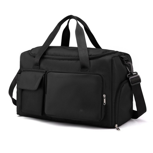 Large capacity fitness bag for women, dry wet separation yoga outdoor sports travel bag, independent shoe compartment, hand-held shoulder bag