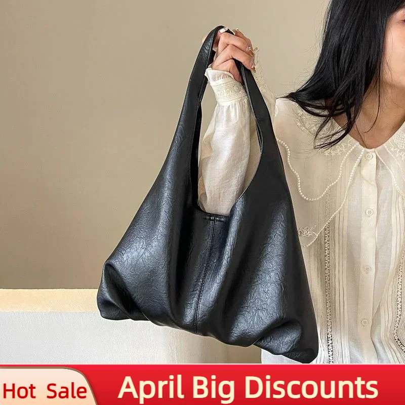 2024 neue 2 Set Tote Damen Tasche große Kapazität Umhängetaschen schwarze weiche Leder handtasche und Geldbörse weibliche Shopping Composite-Tasche