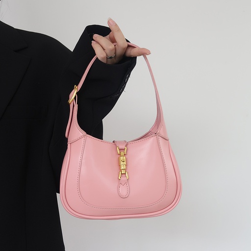 1961 retro horse buckle mini French underarm bag for women 2022 spring/summer new texture niche saddle crossbody bag